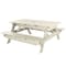 Highwood Usa Rectangle Hometown Picnic Table, Whitewash, 6 ft L, 30 in H Overall AD-TBL-HI02-WAE - alternate 1